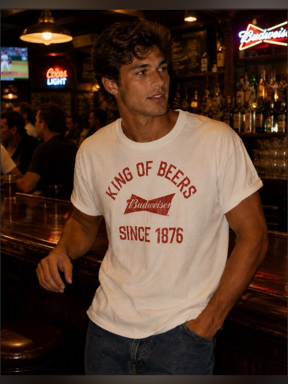 Budweiser “King of Beers” T-shirt Size XL
